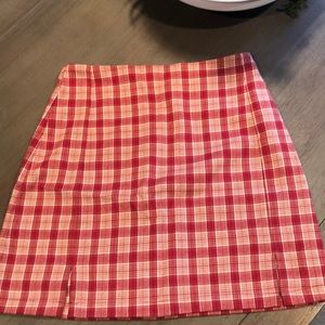 Brandy Melville Cara Plaid skirt